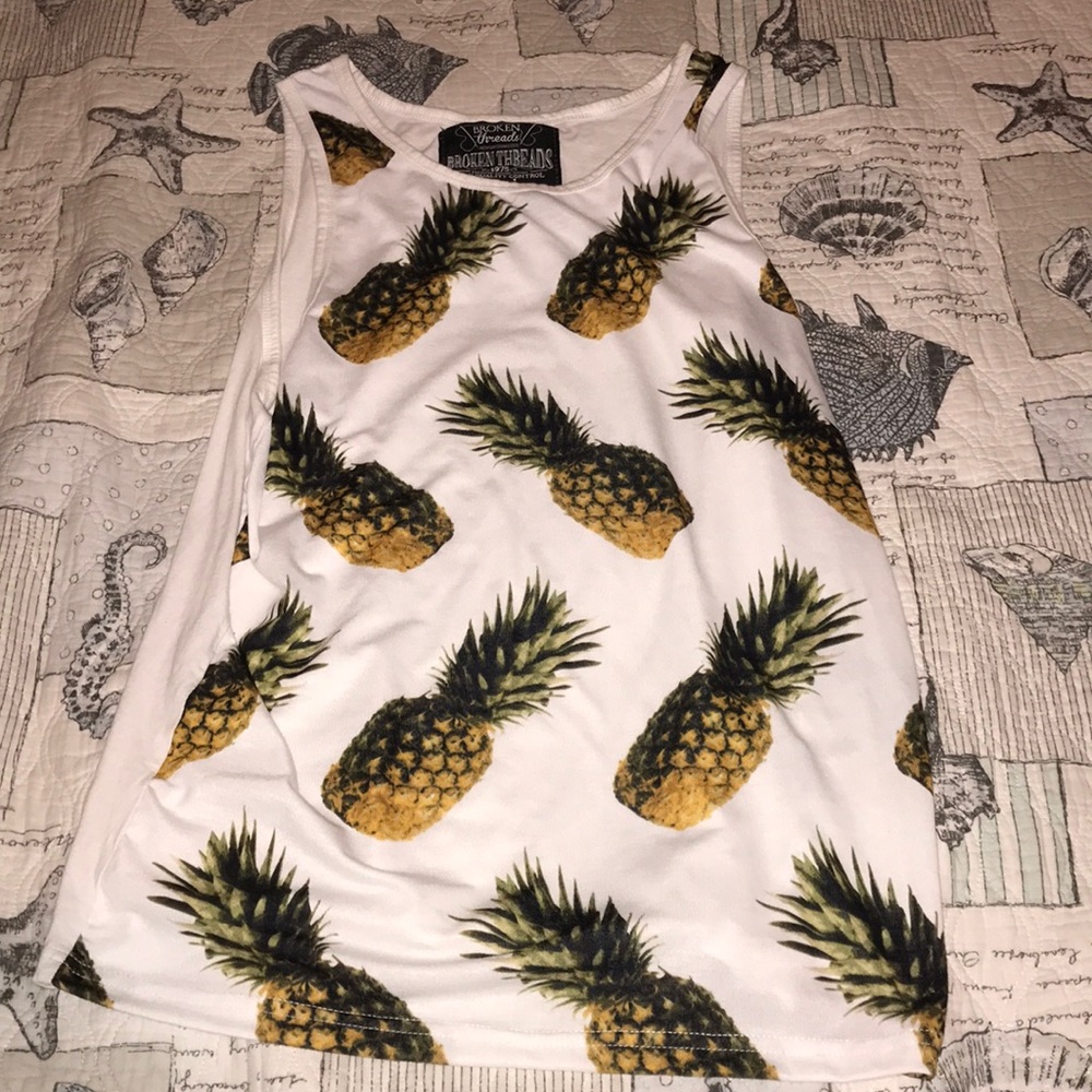 Pineapple Tank Top Small